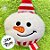 Árvore de Natal de Pelúcia - Boneco de Neve - 35x41x9cm - 1 unidade - Rizzo - Imagem 3