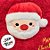 Pelúcia de Natal Maçã - Papai Noel - 40x30x9cm - 1 unidade - Rizzo - Imagem 4