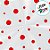 Saco Transparente Decorado - 10x14cm - Dots Vermelho - 100 unidades - Cromus - Rizzo - Imagem 2