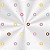 Saco Transparente Decorado - 20x29cm - Donuts - 100 unidades - Cromus - Rizzo Embalagens - Imagem 1