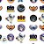 Cortina Decorativa - Stitch Halloween - 36 Peças - 1 unidade - Disney Original - Rizzo - Imagem 2
