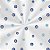 Saco Transparente Decorado - 15x29cm - Olho Grego - 100 unidades - Cromus - Rizzo Embalagens - Imagem 1