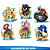 Kit Festa Fácil Sonic - 39 Itens - 01 Unidade - Piffer - Rizzo - Imagem 5