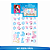 Kit Festa Fácil Chá Revelação Mickey e Minnie - 39 Itens - 01 Unidade - Disney Original - Rizzo - Imagem 1