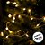 Cordão de LED Branco Quente com Fio Transparente 500 Leds  de 8 Funções - Bivolt - 50m - 1 unidade - Rizzo - Imagem 2