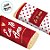 Kit Tablete com Cinta - Te Amo Hoje - Composê Vermelho, Ouro e Branco - 150g - 10 Cintas, 10 Folhas, 10 Adesivos unidade - Imagem 2
