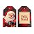 Tag Decorativa de Natal - Magia Infinita - 8x5cm - 12 unidades - Cromus - Rizzo - Imagem 1