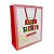 Sacola de Papel Premium - Amigo Secreto - 23x19x10cm - 1 unidade - Cromus - Rizzo - Imagem 1