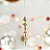 Enfeite Decorativo Para Pendurar de Natal - Estalactite Ouro - 19x3cm - 1 unidade - Cromus - Rizzo - Imagem 1