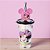 Copo de Plástico com Tampa e Canudo Pin Minnie Rosa - Holográfico - 500ml - 1 unidade - Disney Original - Rizzo - Imagem 1