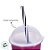 Copo Shake Harry Potter - Hogwarts - Vinho - 500ml - 1 unidade - Plasútil - Rizzo - Imagem 4