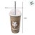 Copo Shake Harry Potter - Hogwarts - Verde - 500ml - 1 unidade - Plasútil - Rizzo - Imagem 3