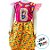 Vestido de Festa Junina Colorido - Bonequinha - Rosa e Amarelo Florido - G - 1 unidade - Rizzo - Imagem 2