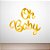 Kit Painel Decorativo "Oh Baby" - 68x56cm - 1 unidade - Regina - Rizzo - Imagem 1