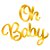 Kit Painel Decorativo "Oh Baby" - 68x56cm - 1 unidade - Regina - Rizzo - Imagem 4