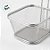 Cesto  De Aço Inox Para Fritura - Retangular - 12x10cm - 1 unidade - Rizzo - Imagem 2