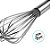 Fouet Batedor De Aço Inox - Arame Flexível - 29cm - 1 unidade - Rizzo - Imagem 2