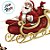 Painel Decorativo - Trenó Papai Noel - 45,5x73cm - 1 unidade - Regina - Rizzo - Imagem 3