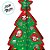 Decoração de Mesa - Natal Disney Turma do Mickey - 17,5x26x17,5cm - 1 unidade - Regina - Rizzo - Imagem 2