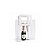 Sacola Transparente PVC com Alça Retangular Couro Branco - 16,4x14,2x7,3cm - 1 unidade - Cromus - Rizzo - Imagem 2