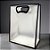 Sacola Transparente Fosca Pvc Alça Plana Preto - 40x30x12cm - 1 unidade - 1 unidade - Cromus - Rizzo - Imagem 1