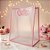 Sacola Transparente Fosca Pvc Alça Plana Rosa Claro - 30x23x15cm - 1 unidade - 1 unidade - Cromus - Rizzo - Imagem 1
