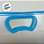 Sacola Transparente Fosca Horizontal Pvc Alça Plana Azul Claro - 22x30x9cm - 10 unidades - 10 unidades - Cromus - Rizzo - Imagem 3