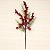 Galho Decorativo de Natal - Cogumelo com Frutas - 33x12x5,5cm - 1 unidade - Cromus - Rizzo - Imagem 1