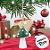 Enfeite Para Pendurar De Natal - Cogumelo Verde - 8x4,5x2,5cm - 1 unidade - Cromus - Rizzo - Imagem 4