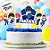 Kit Topo de Bolo - BlueLock - 24x9,5cm - 6 unidades - Regina - Rizzo - Imagem 4