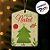 Tag Decorativa de Natal - Feliz Natal - 7x5cm - 10 unidades - Rizzo - Imagem 5