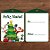 Tag Decorativa de Natal - Árvore De Para - 7x5cm - 10 unidades - Rizzo - Imagem 1