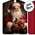Tag Decorativa de Natal - Noel Clássico - 7x5cm - 10 unidades - Rizzo - Imagem 2