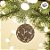 Bolas de Natal - Texturizada Folha Marrom/Dourado- 10x10cm  - 4 unidades - Cromus - Rizzo - Imagem 5