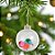 Bola de Natal - Pompons coloridos - 8x8cm  - 6 unidades - Cromus - Rizzo - Imagem 1