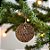 Bola de Natal - Paetê Dourado - 10x10cm  - 4 unidades - Cromus - Rizzo - Imagem 1