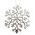 Enfeite Para Pendurar de Natal - Neve Ouro - 14x15cm - 1 unidade - Cromus - Rizzo - Imagem 2