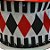 Fita Decorativa - Losango Vermelho e Preto - 6,3x914cm - 1 unidade - Rizzo - Imagem 2