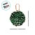 Enfeite de Pendurar de Natal - Pinha Verde com Glitter - 8cm - 1 unidade - Rizzo - Imagem 3