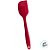 Espátula De Silicone Vermelha - 27,5cm - Le Chef - Rizzo Confeitaria - Imagem 2