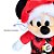 Pelúcia Mickey Mouse de Natal - Xadrez Verde e Vermelho - 30cm - 1 unidade - Disney Original - Rizzo - Imagem 2