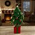 Enfeite Decorativo De Natal Com LED - Árvore Sobre Caixa De Presente - 90cm - 1 unidade - Rizzo - Imagem 1