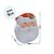 Lata de Metal de Natal - Papai Noel - 12x10x5cm - 1 unidade - Rizzo - Imagem 4