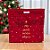 Sacola de Natal Laminada com Zip - Desejos Vermelho e Ouro - 32x40x9cm - 1 unidade - Cromus - Rizzo - Imagem 1