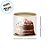 Lata Clean Para Doces e Bolos 250g - Transparente - 12,5x16cm - 6 unidades - Cromus - Rizzo - Imagem 3