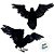 Enfeite Decorativo De Halloween - Corvo - 23x65x36cm - 1 unidade - Florarte  - Rizzo - Imagem 4