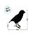 Enfeite Decorativo De Halloween - Corvo - 28x40x11,5cm - 1 unidade - Florarte  - Rizzo - Imagem 3