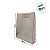 Sacola Transparente Fosca Pvc Alça Plana Rosa Bebê - 40x30x12cm - 12 unidades - Rizzo - Imagem 3