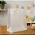 Sacola Transparente Fosca Pvc Alça Plana Branco - 30x25x15cm - 12 unidades - Rizzo - Imagem 1
