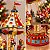 Cenário De Natal - Brinquedo de Parque de Diversão com Som , Luz e Movimento - 29x29x55cm - RZO2326 - 1 unidade - Rizzo - Imagem 7